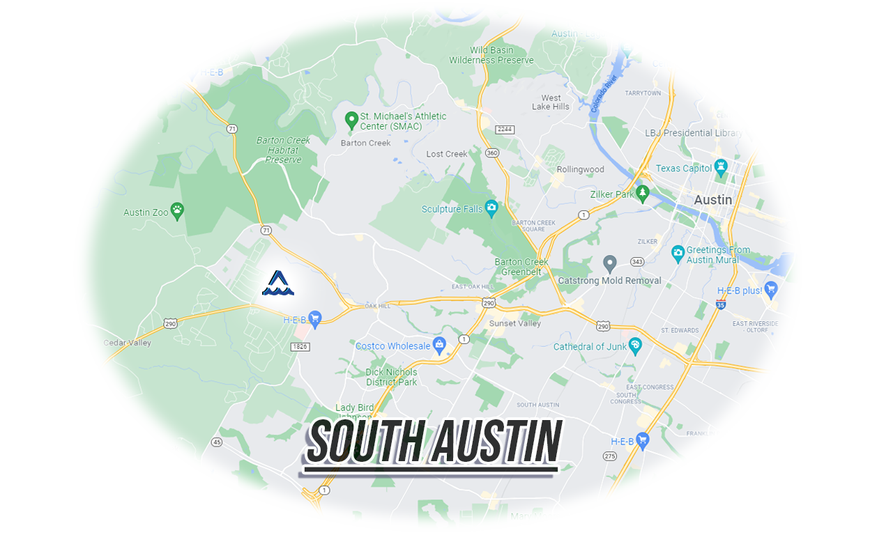south location for water damage restoration austin