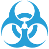 All Nation Restoration, LLC. Biohazard Icon