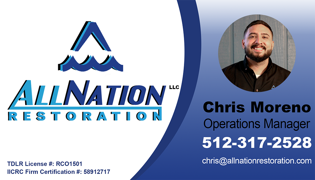 Chris Moreno's Electronic Business Card All Nation Restoration, LLC.