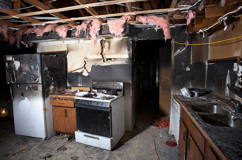 Kitchen Fire Aftermath