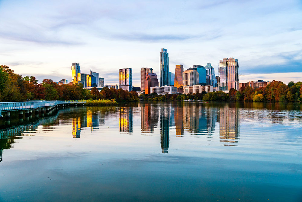 The Riverwalk by Downtown Austin