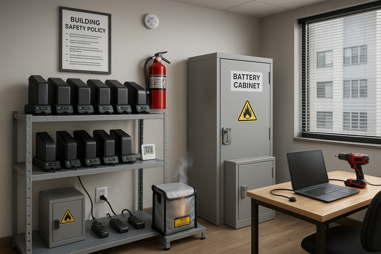 Lithium Battery Fire Safety Guidelines | All Nation Restoration