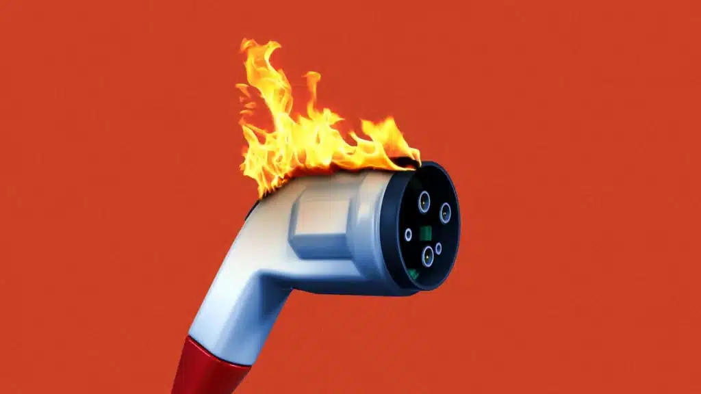 ev pump on fire