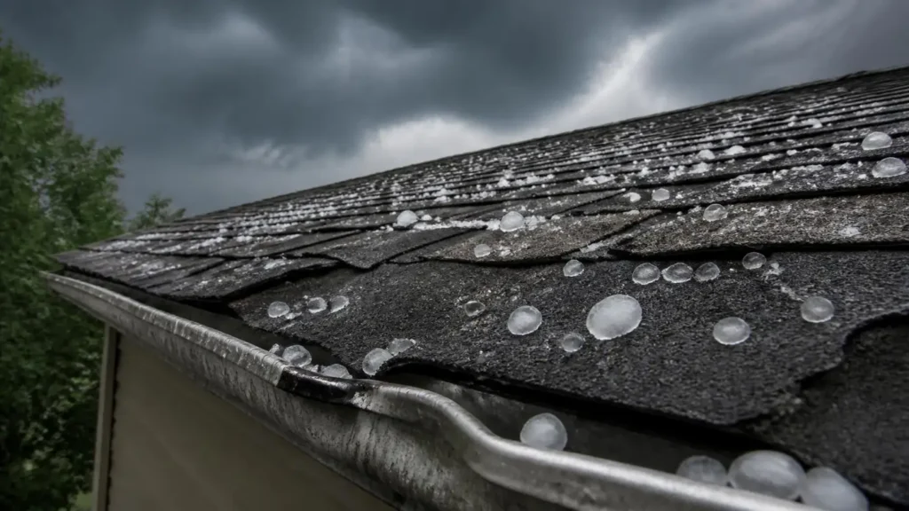 Hail Storm Water Damage