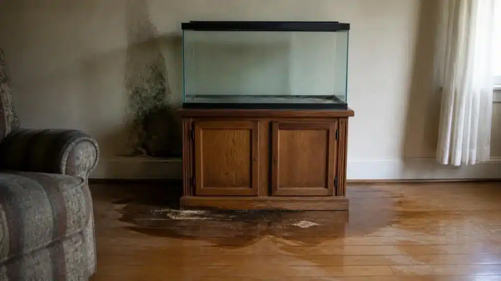 Fish Tank Mold and Water Damage